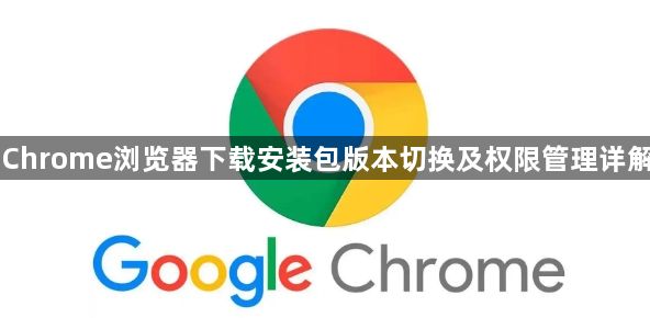 Chrome浏览器下载安装包版本切换及权限管理详解1