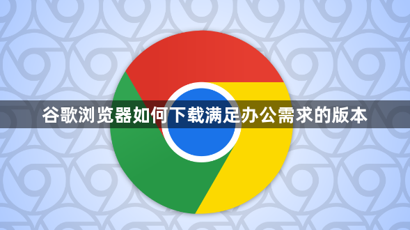 谷歌浏览器如何下载满足办公需求的版本1