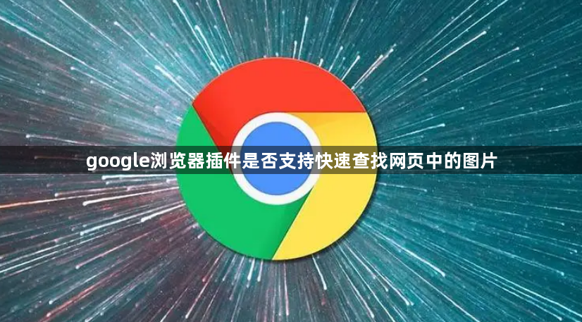 google浏览器插件是否支持快速查找网页中的图片1