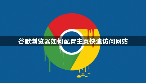 谷歌浏览器如何配置主页快速访问网站1