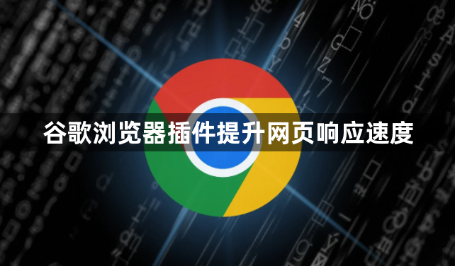 谷歌浏览器插件提升网页响应速度1