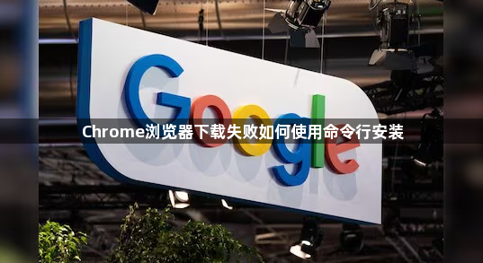 Chrome浏览器下载失败如何使用命令行安装1