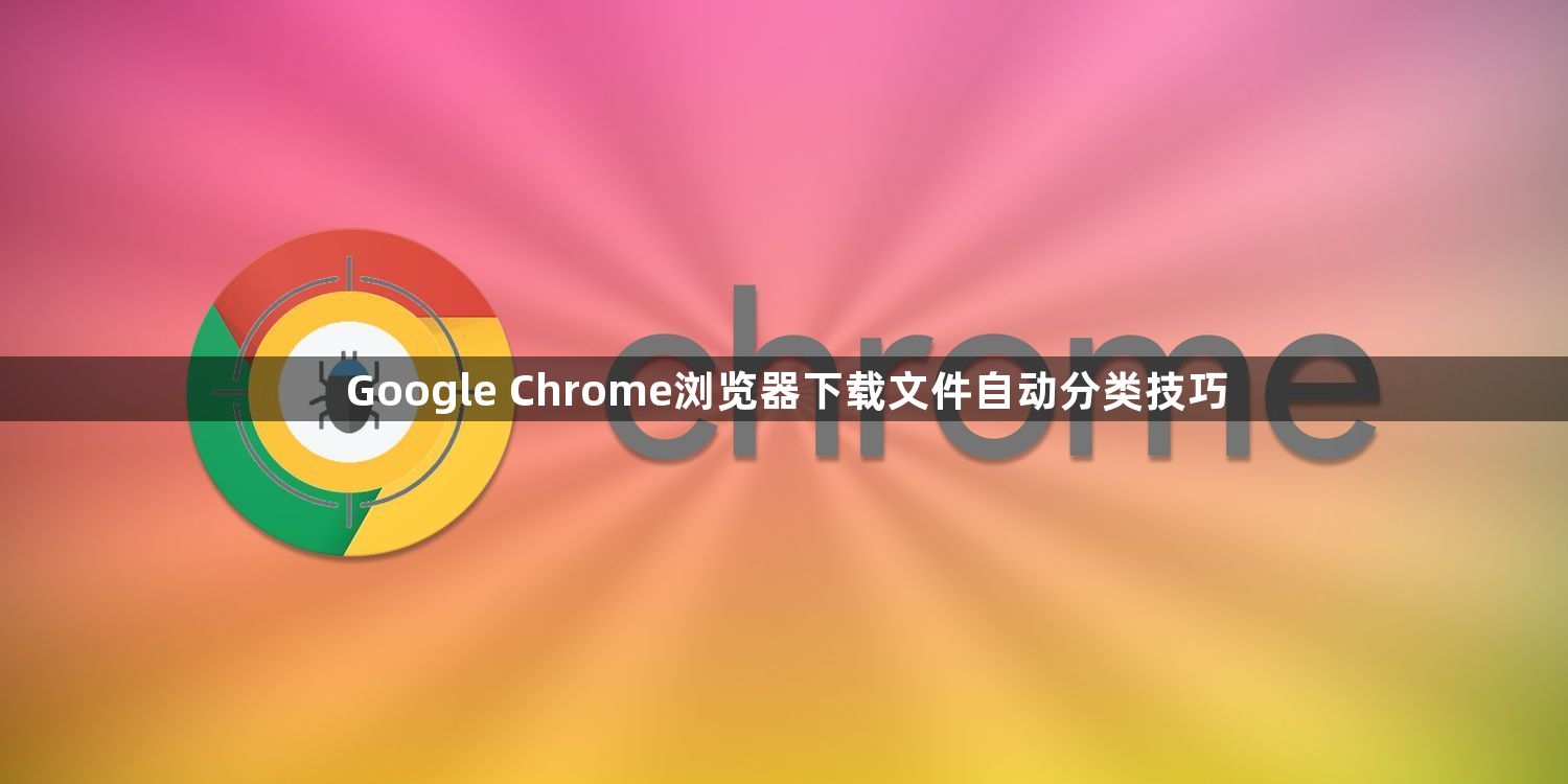 Google Chrome浏览器下载文件自动分类技巧1