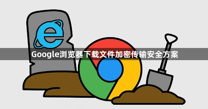 Google浏览器下载文件加密传输安全方案1