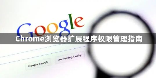 Chrome浏览器扩展程序权限管理指南1