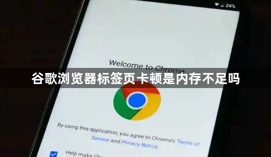 谷歌浏览器标签页卡顿是内存不足吗1