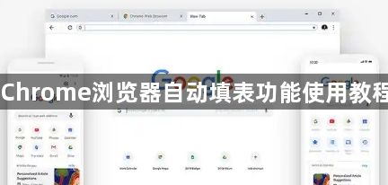Chrome浏览器自动填表功能使用教程1