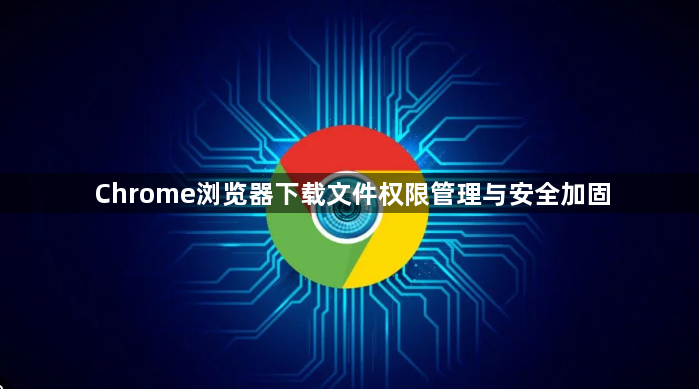 Chrome浏览器下载文件权限管理与安全加固1