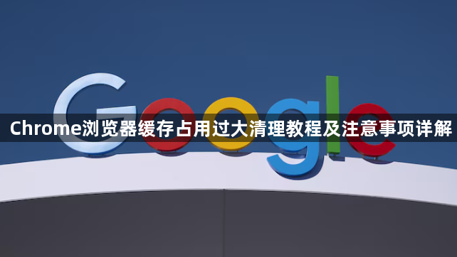 Chrome浏览器缓存占用过大清理教程及注意事项详解1
