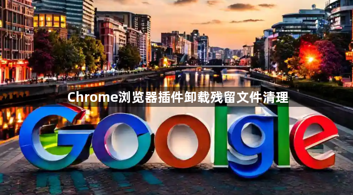 Chrome浏览器插件卸载残留文件清理1