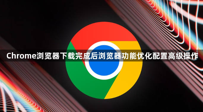 Chrome浏览器下载完成后浏览器功能优化配置高级操作1