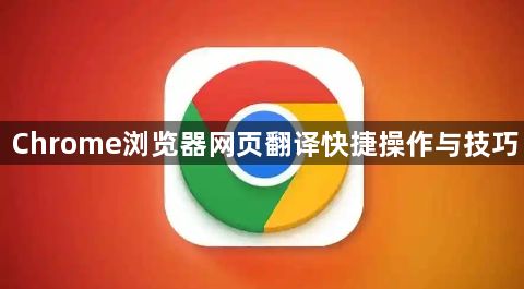 Chrome浏览器网页翻译快捷操作与技巧1