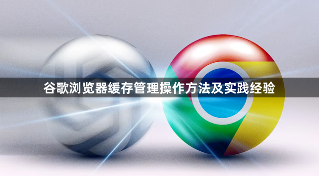 谷歌浏览器缓存管理操作方法及实践经验1