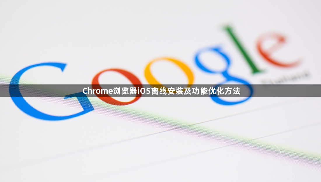 Chrome浏览器iOS离线安装及功能优化方法1