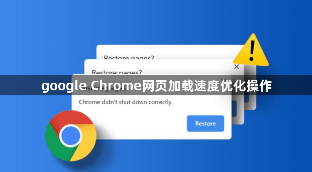 google Chrome网页加载速度优化操作1