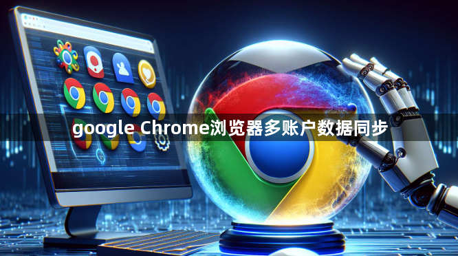 google Chrome浏览器多账户数据同步1