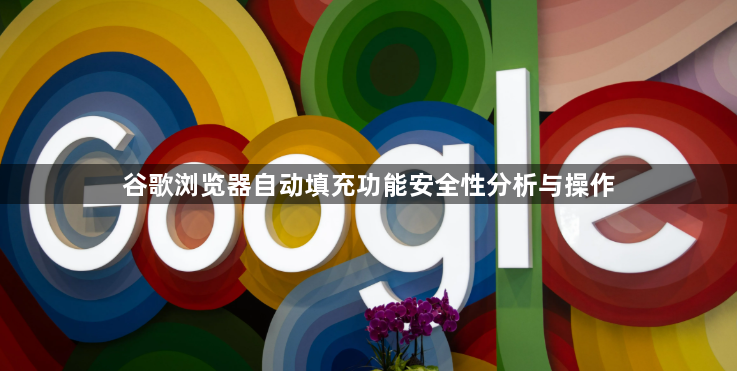 谷歌浏览器自动填充功能安全性分析与操作1