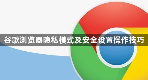 谷歌浏览器隐私模式及安全设置操作技巧1