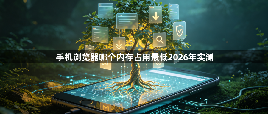 手机浏览器哪个内存占用最低2026年实测1