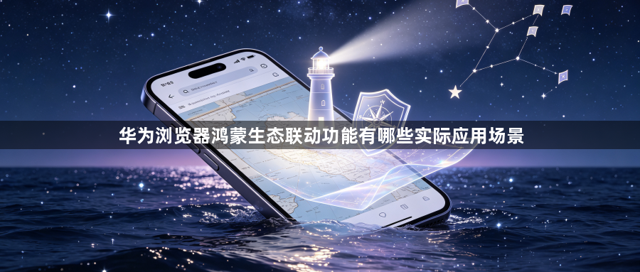 华为浏览器鸿蒙生态联动功能有哪些实际应用场景1