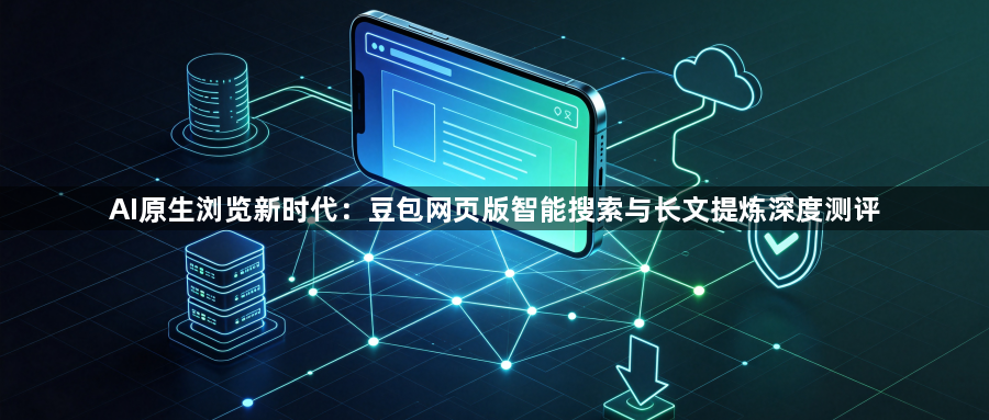 AI原生浏览新时代：豆包网页版智能搜索与长文提炼深度测评1