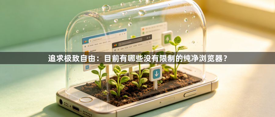 追求极致自由:目前有哪些没有限制的纯净浏览器?1