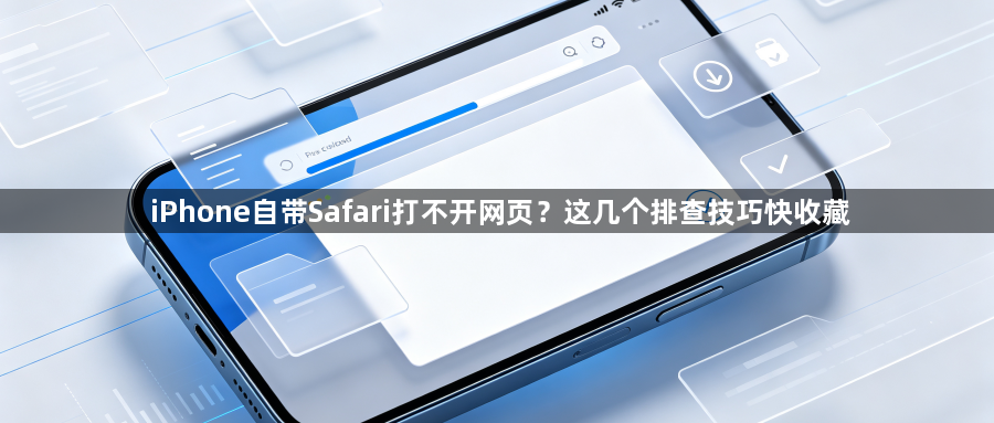 iPhone自带Safari打不开网页？这几个排查技巧快收藏1