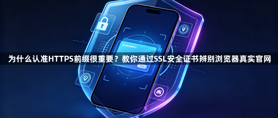 为什么认准HTTPS前缀很重要?教你通过SSL安全证书辨别浏览器真实官网1