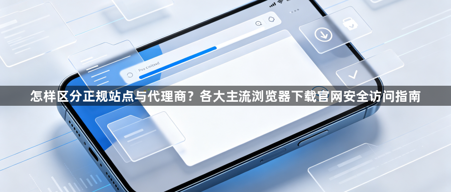 怎样区分正规站点与代理商?各大主流浏览器下载官网安全访问指南1
