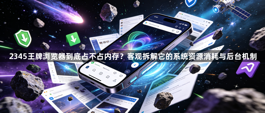 2345王牌浏览器到底占不占内存?客观拆解它的系统资源消耗与后台机制1