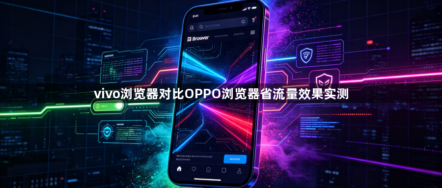 vivo浏览器对比OPPO浏览器省流量效果实测1