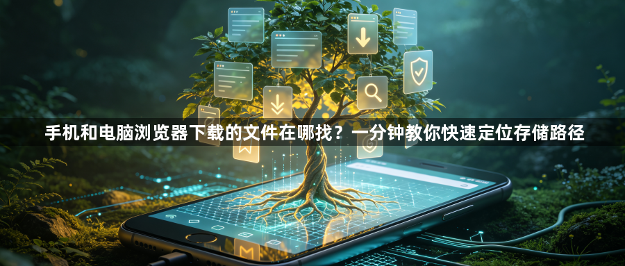 手机和电脑浏览器下载的文件在哪找？一分钟教你快速定位存储路径1