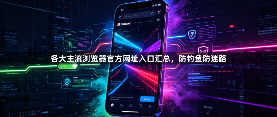 各大主流浏览器官方网址入口汇总，防钓鱼防迷路1