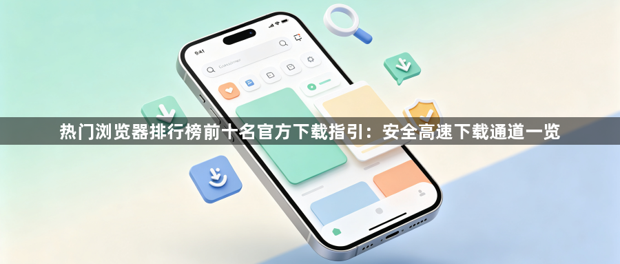 热门浏览器排行榜前十名官方下载指引:安全高速下载通道一览1
