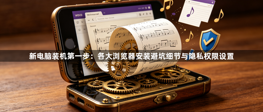 新电脑装机第一步:各大浏览器安装避坑细节与隐私权限设置1