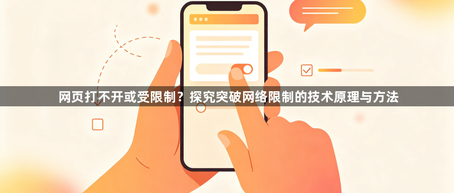 网页打不开或受限制?探究突破网络限制的技术原理与方法1