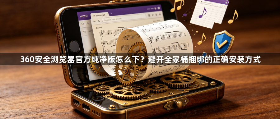360安全浏览器官方纯净版怎么下？避开全家桶捆绑的正确安装方式1