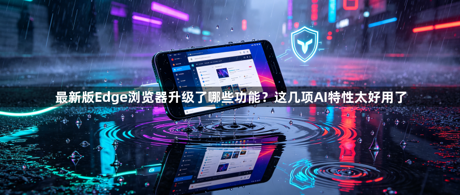 最新版Edge浏览器升级了哪些功能?这几项AI特性太好用了1
